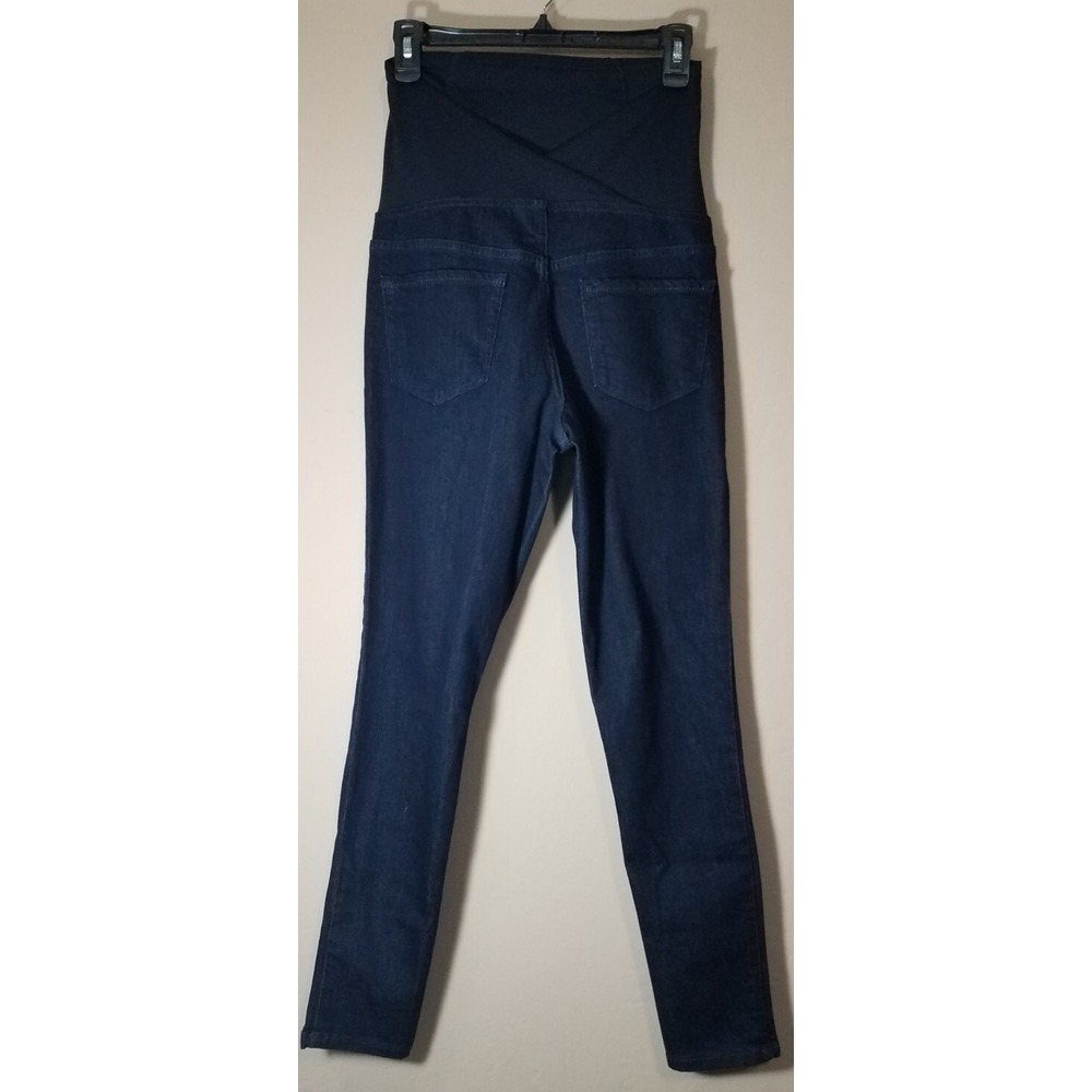 Isabel Maternity Over Belly Maternity Jeggings Dark Wash Women Size 2/26R NEW‎ B - Picture 6 of 7